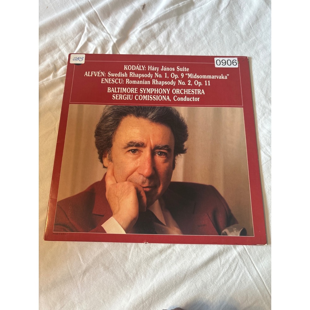 Vox Cum Laude Vinyl Baltimore Symphony Sergiu Comissiona